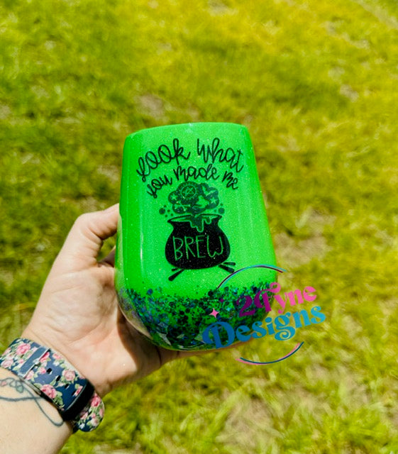 14oz Look What You Made Me Brew Tumbler