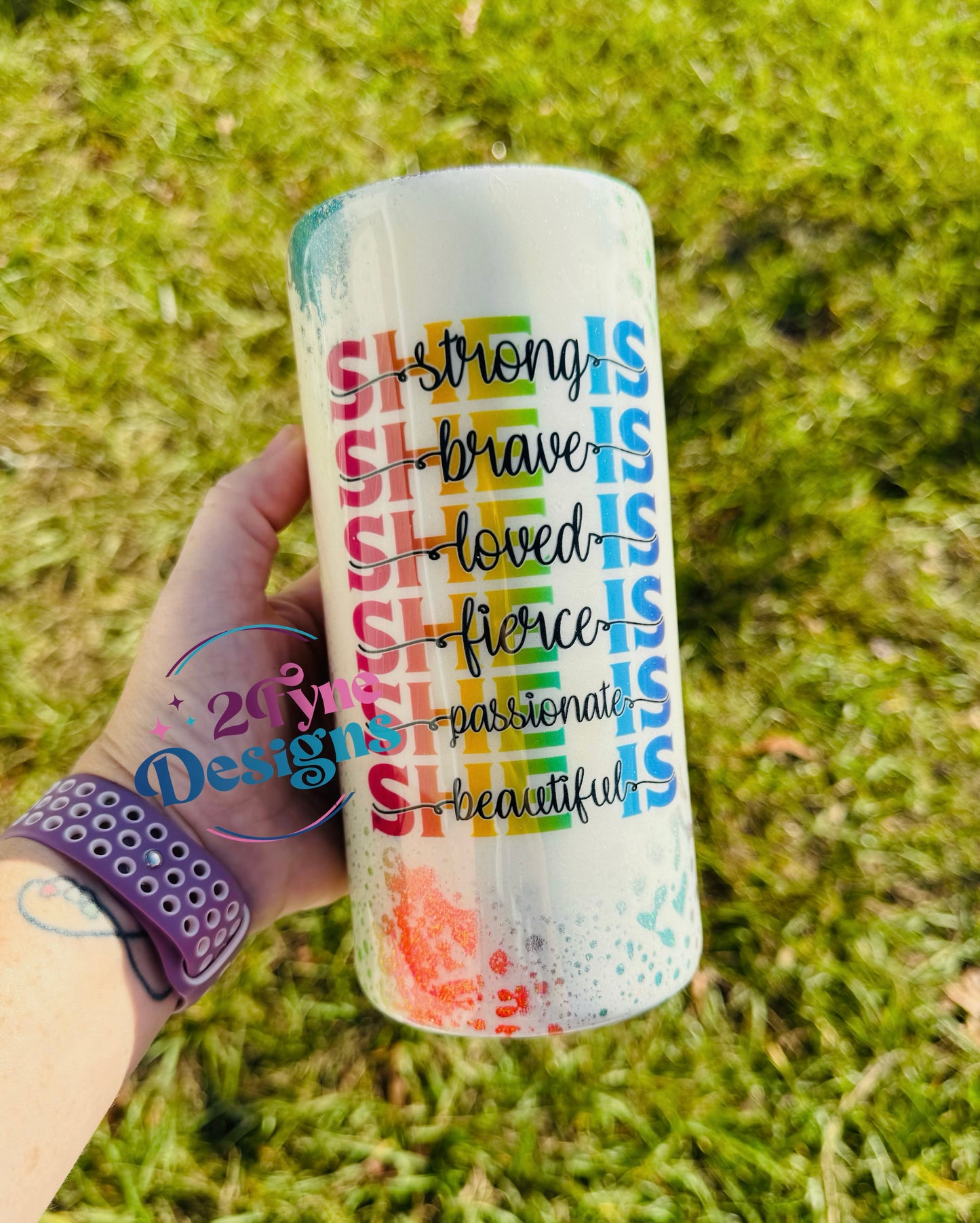 22oz She Is Powerwash Tumbler